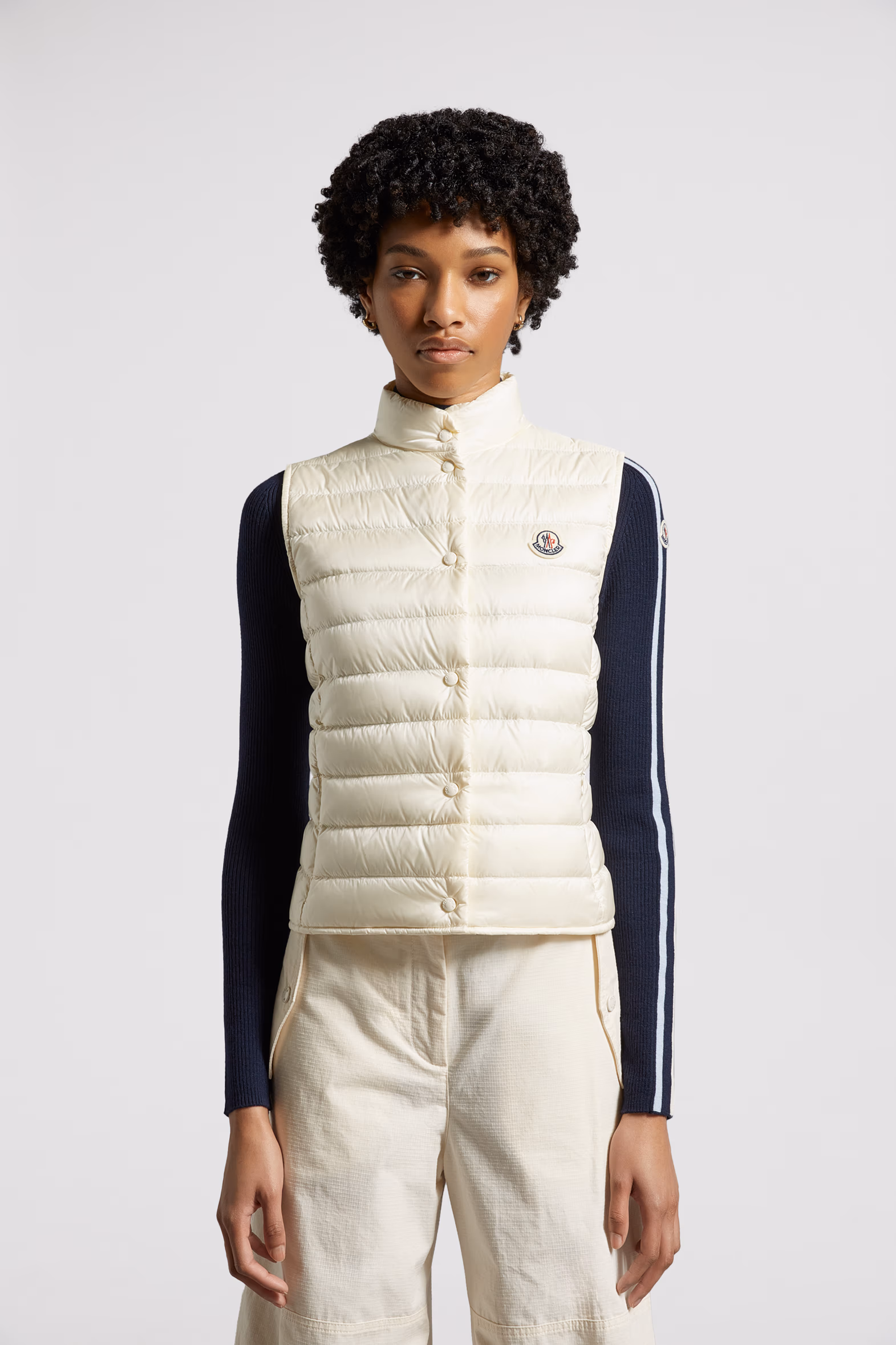 Chaleco plumífero plegable Liane Mujer Blanco Moncler 3